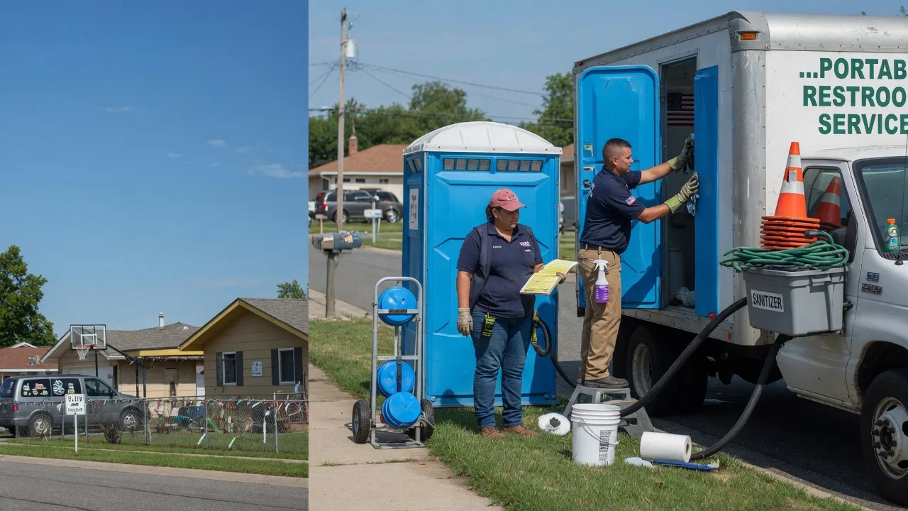 Portable Toilet Rental in Dana, IA near me